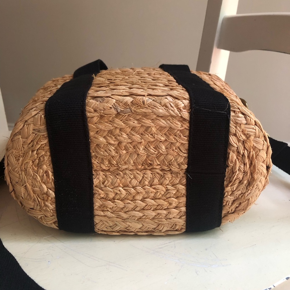 New: J Crew Raffia Straw Mini Tote Bag - Picture 11 of 16